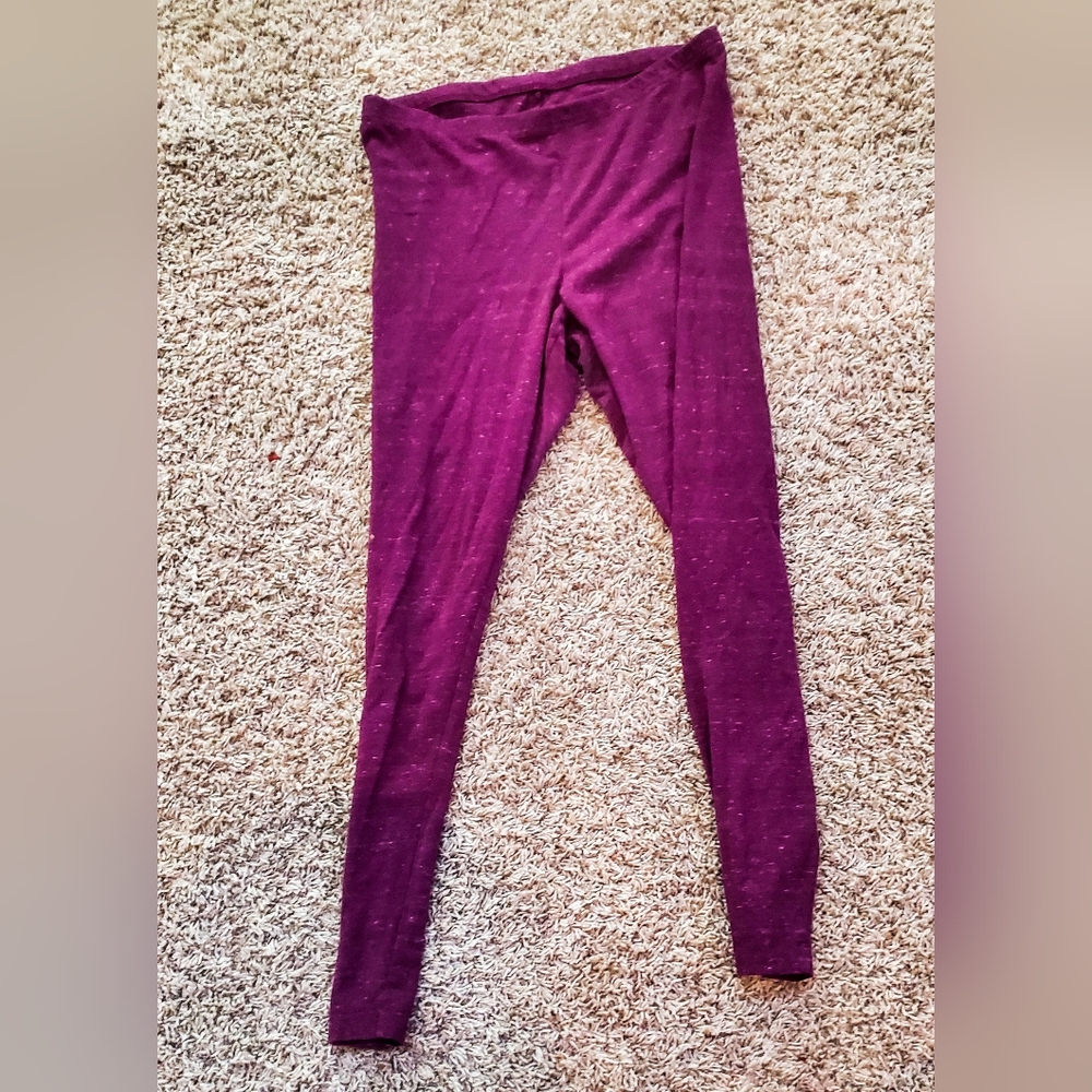 Old Navy Woman Leggings Dark Red